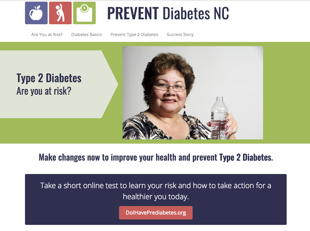 Prevent Diabetes NC screen shot